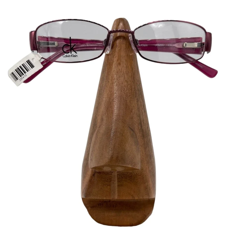 NWT CK Children's Eyeglass Frame Calvin Klein Metallic Pink/Purple Metal Frames